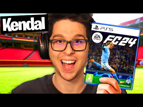 KENDAL GIOCA A FIFA 24 PER LA PRIMA VOLTA - FC24