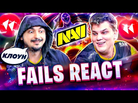 NAVI DOTA2 React to their Fails and Highlights​ (Challenge)
