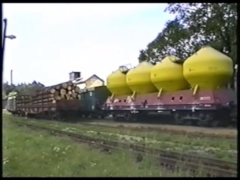 Provoz vlaků na JHMD v roce 1998 Nová Včelnice - Kamenice nad Lipou.