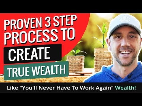 Proven 3 Step Process To Create True Wealth. Video