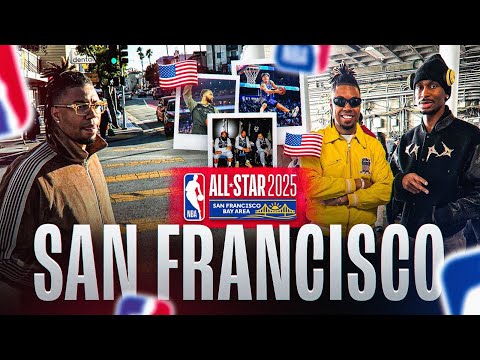 XXL SAN FRANCISCO VLOG MIT WILLY!🤩🇺🇸 COURTSIDE beim NBA ALL STAR WEEKEND🏀⭐️