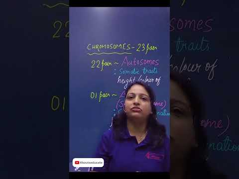 Allosome and Autosome | Chromosomes | #class10  #class9thcbse  #kkoutseducate  #biology
