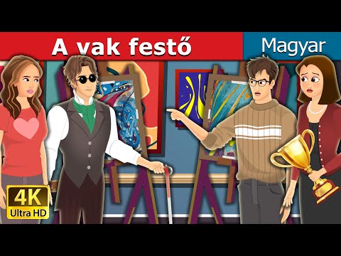 A vak festő | Blind Painter in Hungarian | @HungarianFairyTales