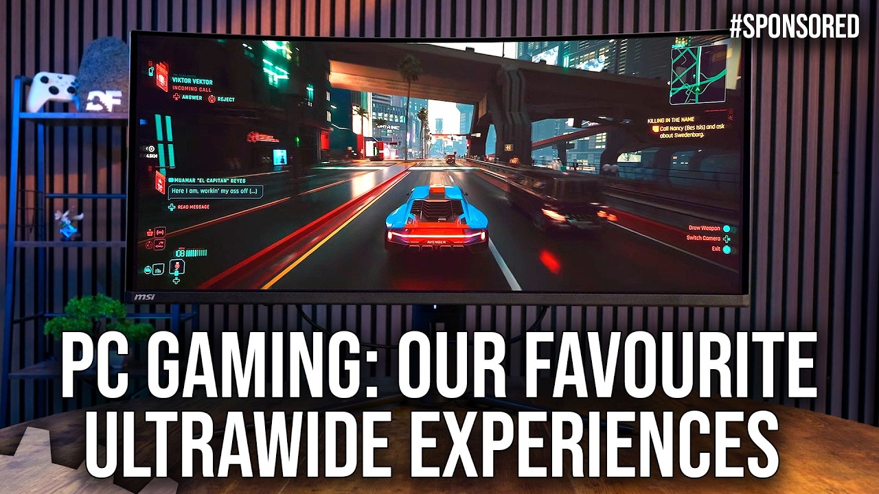 PC Gaming: The Ultrawide Display Experience - Our Picks For The Best Games [Sponsored]