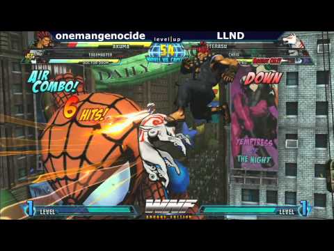 WNF:AE - 1.2 - 9/14/11 - MVC3 - onemangenocide vs llnd