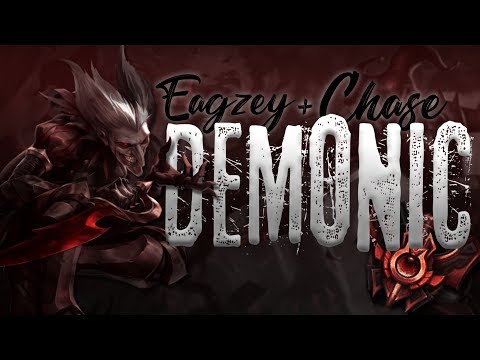 DEMONIC - EAGZEY & CHASE - Season 8 Challenger Shaco Montage