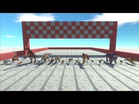Fast Units Speed Race Marathon - Animal Revolt Battle Simulator