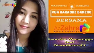 Download lagu MENUNGGU Karaoke Bareng Artis! 🎤 Duet No Vocal Cowok, Bikin Nagih! 🔥 mp3