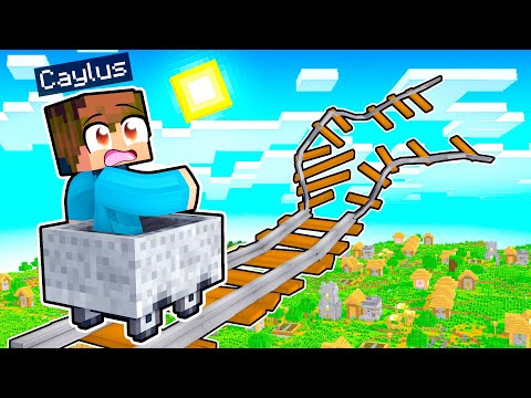 Caylus Has a ROLLERCOASTER ACCIDENT in Minecraft!