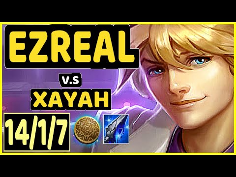 APOLLO (EZREAL) vs XAYAH - 14/1/7 KDA BOTTOM ADC CHALLENGER GAMEPLAY - NA