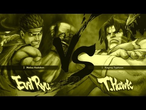 Nefphlegn ( Evil Ryu ) Vs. akuzino ( T.Hawk ) SSFIV Arcade Edition 2012
