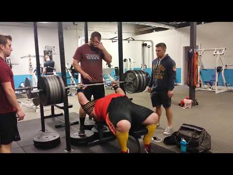Kole Carter Bench Press Overload CNS 4 weeks out