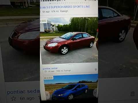 Thumbnail for 2009 pontiac g6 140k 3,500 nice car by Car