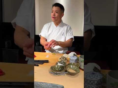 Um jantar omakase de 19 pratos no Japão!