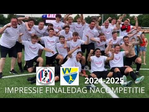 Impressie finaledag nacompetitie vv Hooglanderveen - VVA Achterberg.