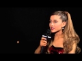 Ariana Grande backstage Q&A at the 2013 AMAs