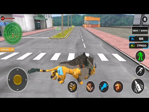 Dragon Robot Car Game – Robot transforming games. Lion robot game #2.Android Gameplay