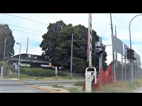 Passaggio a livello Stradella (PV) Via Ticino #levelcrossing #bahnübergang #踏み切り