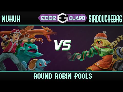 Nuhuh (Pokemon Trainer, Captain Falcon) vs SirDouchebag (Min Min) - Edge Guard 64 RR Pools