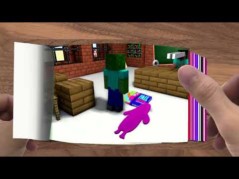 FLIPBOOK   Monster School  SEASON 9 ALL SCP EPISODE   Minecraft Animation025