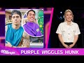 Taylor Tomlinson Ogles The Wiggles Purple Heartthrob
