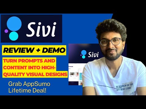 Sivi Review + Demo –  Turn prompts and content into high-quality visual designs!