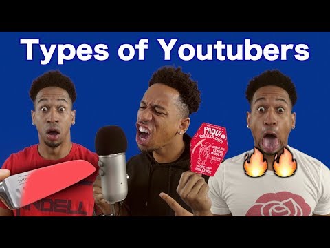 Types Of YouTubers Video