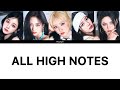 BABYMONSTER ALL HIGH NOTES LYRICS