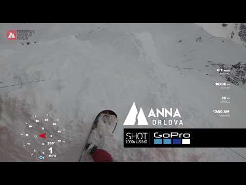 GoPro Run Anna Orlova - 2nd - FWT18 Xtreme Verbier Switzerland