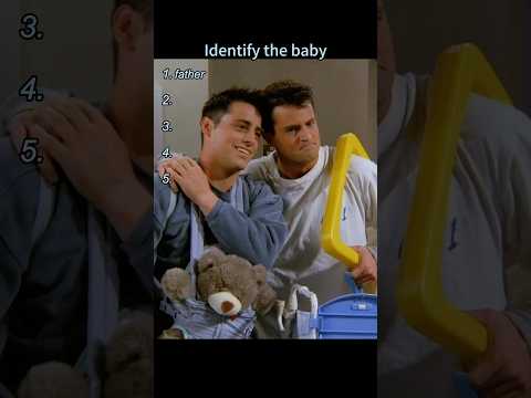 Joey's method for telling which baby was Ben. 👶🔍#shorts