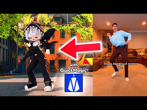 [VRChat] DIA DELICIA Dance with QuickMagic AI Motion Capture!