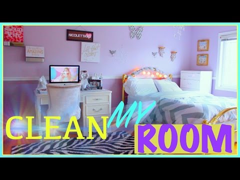 Cleaning My Room! + My Tips & Tricks!!!