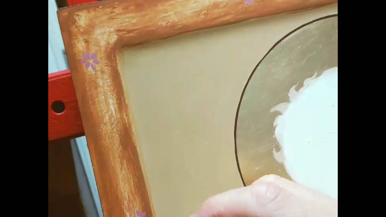 Painting the icon of St John the Baptist, iconography Zoran Tomic