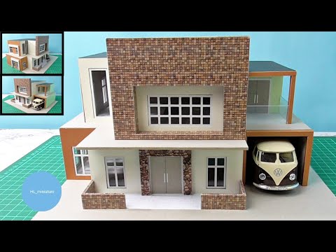 Mini Residential Building Model Making #43