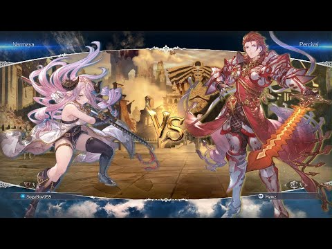 Narmaya(SogaBoy) Vs Percival(Hawz) Granblue Fantasy Versus: Rising