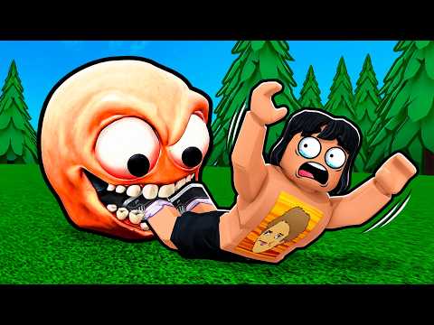 ЭТО ЧЁ ЗА КОЛОБОК?😱 СПАСАЮСЬ ОТ ГЕФА В ROBLOX😭