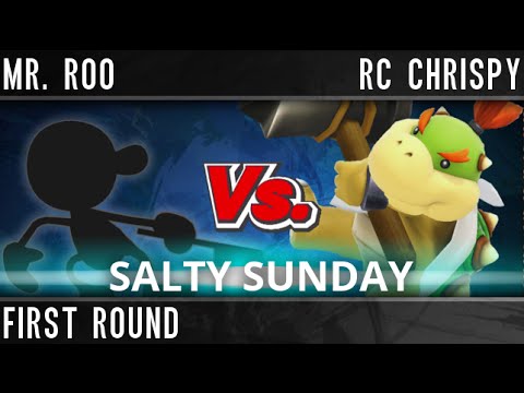 Salty Sunday @ eBash 46 (WiiU) - Mr. Roo VS RC Chrispy - First Round