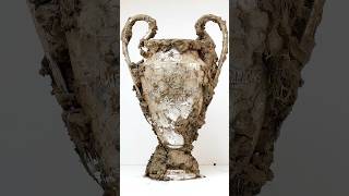 Cleaning The Dirtiest Champions League Trophy!