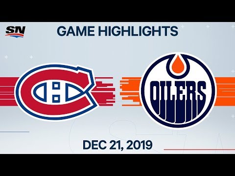 NHL Highlights | Canadiens vs. Oilers – Dec. 21, 2019