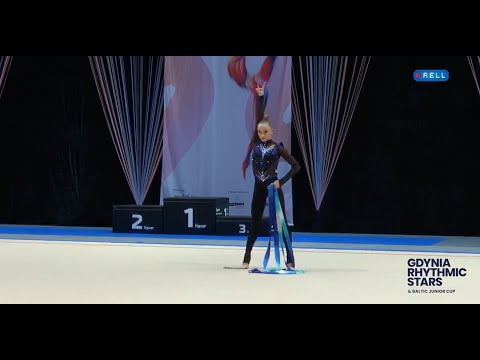 Khrystyna Pohranychna Ribbon Qual 29,250 - Gdynia Rhythmic Stars 2023