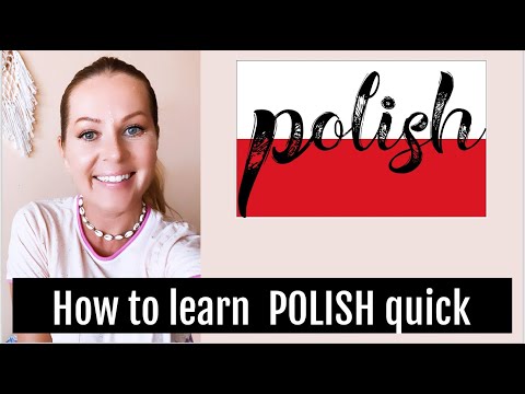 HOW TO LEARN POLISH LANGUAGE QUICK // ItsEwelina