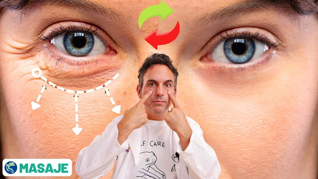 Eliminate bags under the eyes with this secret massage