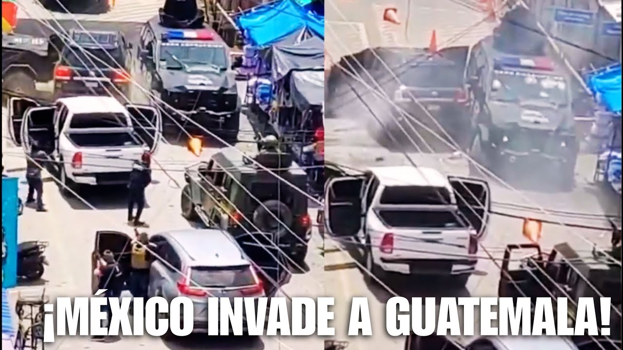 MÉXICO INVADIÓ GUATEMALA!