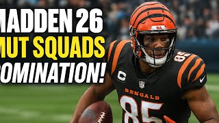 Madden 26 MUT Squads Gameplay!  DOMINATING in Madden Ultimate Team