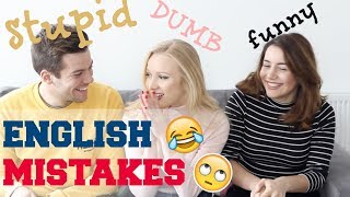 STUPID English mistakes | Native English Speakers Funny Language Mistake Stories