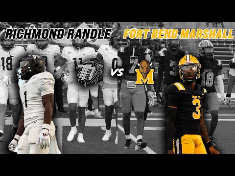 #2 Richmond Randle vs #9 Fort Bend Marshall 5A DII TOP 10 HOUSTON MATCH WHO WILL WIN 9-5A? #txhsfb