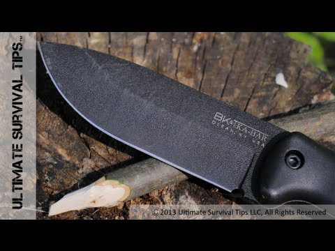 Ka-Bar Becker BK2 Survival / Bushcraft Knife - REVIEW - Nearly Indestructible Tank of a Knife Video