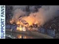 Поддержка #ultras Zenit на матче Зенит-Спартак 28.09.2013 