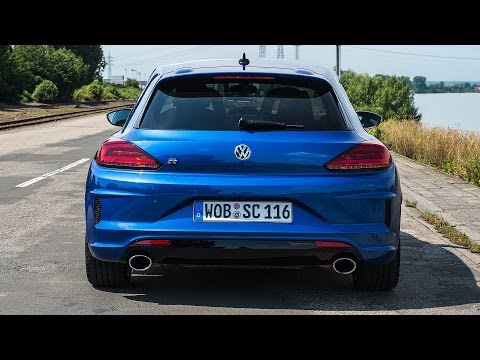 2014 VW Volkswagen Scirocco R (Facelift)  0-240 km/h Tachovideo acceleration Beschleunigung