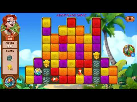 Lost Island: Blast Adventure. Levels 220-223